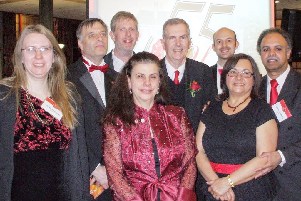 Michele Ostrowski, Rosemary Agrista, Iris Martinez-Campbell, Langston Campbell, Jr., Marty Siederer, Eric Schwarz, Michael Beachem, and Jason Goldstein.
